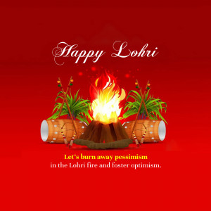 Happy Lohri hd images poster banner status and hd photos
